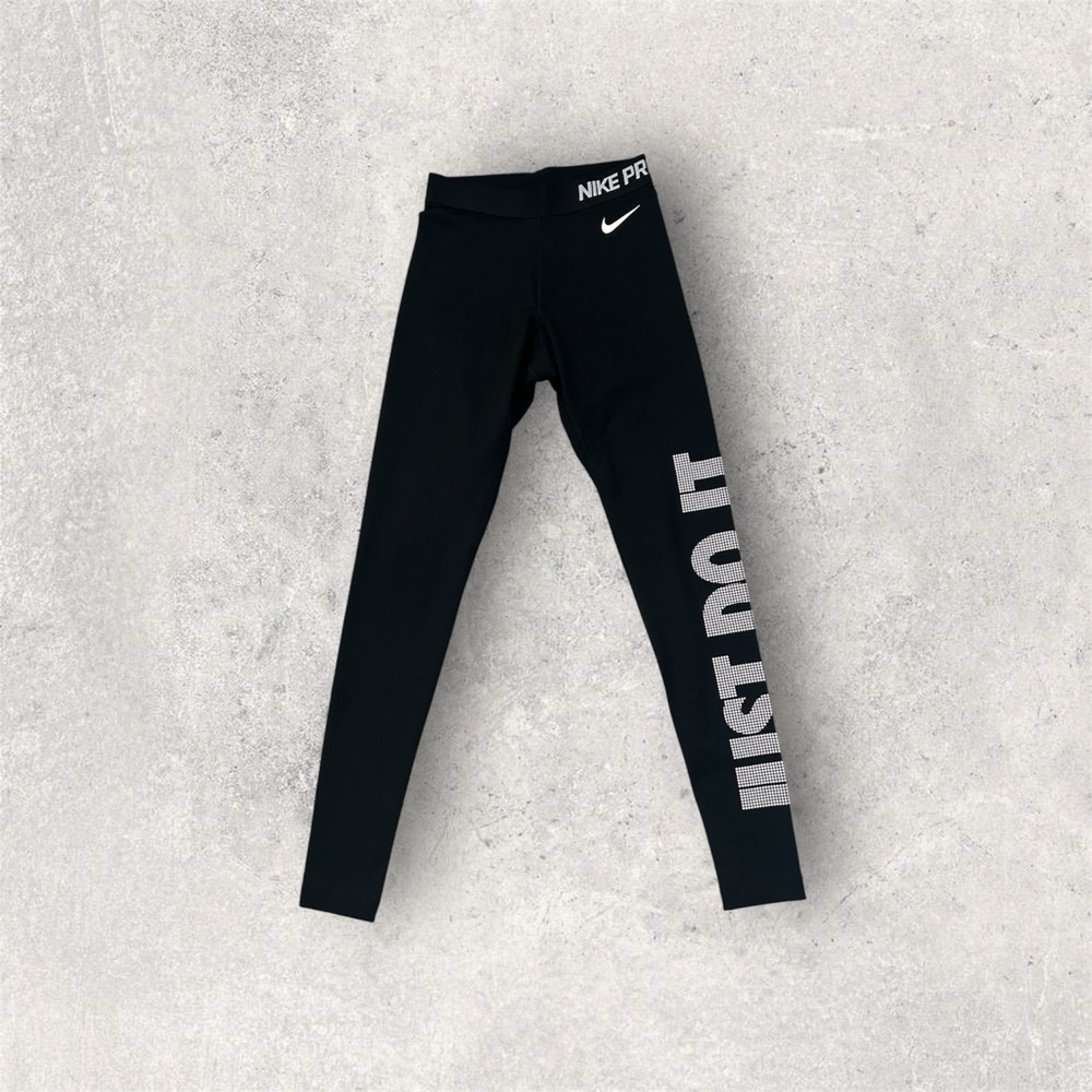 Nike Black Leggings Athletic Stretch Fit
